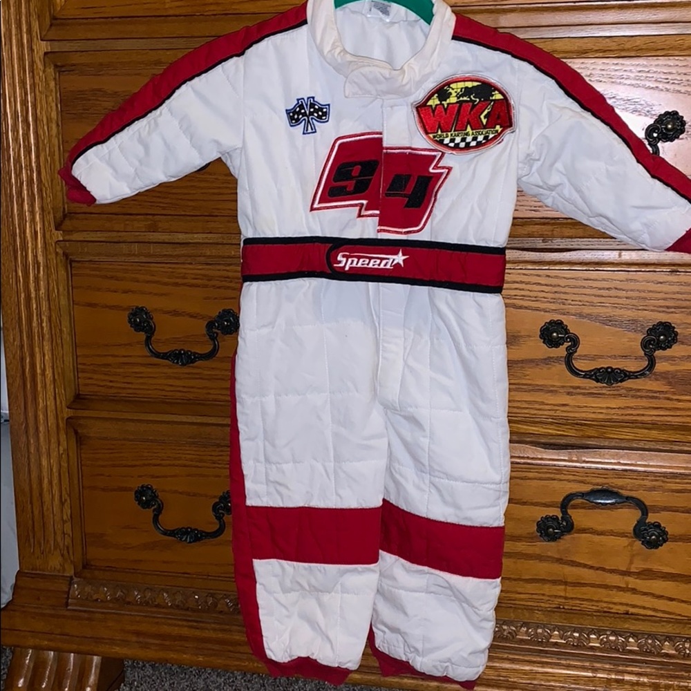 Old Navy stunt driver costume